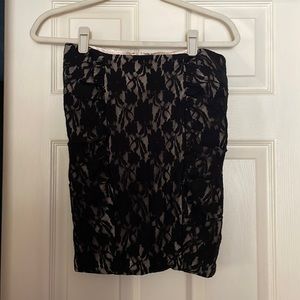 Stooshy Black with lace skirt juniors am